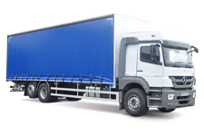 Van Rental Telford - 26 Tonne Curtain Side Truck - Truck hire Telford